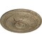 Ekena Millwork Small Classic Ceiling Medallion (Fits Canopies up to 10"), 40 1/4"OD x 3 1/8"P, Gobi Desert Crackle CM40CLGDC - alternate 4